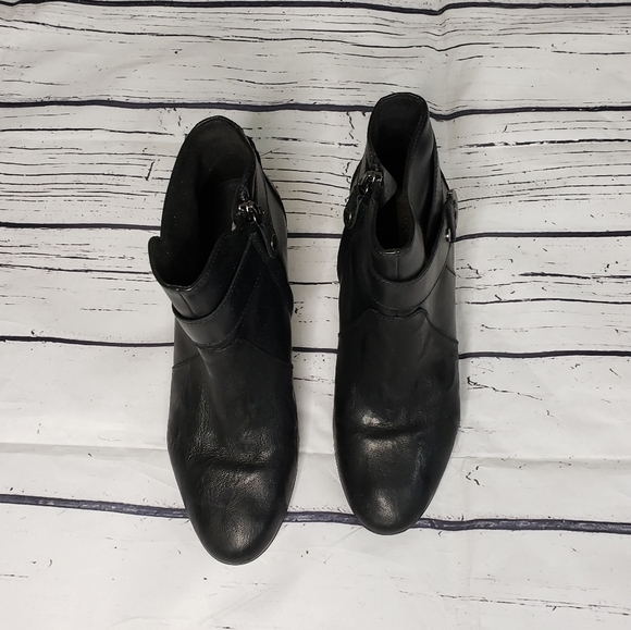 Geox Respira Italian Patent Black Boot Size 38 - Picture 1 of 11